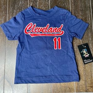Cleveland Guardians #11 Ramírez/ Ramirez MLB Toddler Tshirt Size 2T